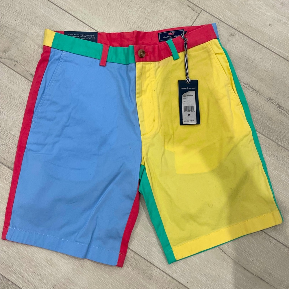 Multicolored Vineyard Vines Breaker Short